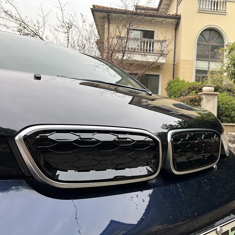 Автомобильная передняя решетка для почек наклейка крышка из АБС-пластика