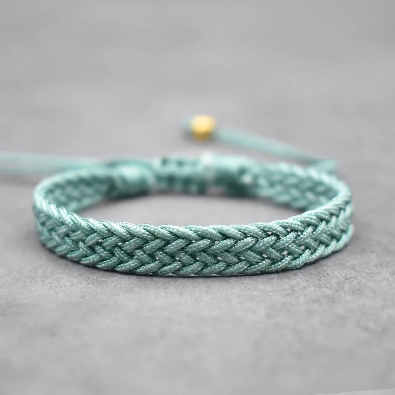 Красочные плетеные пляжные браслеты для серфинга комплект мужских и женских