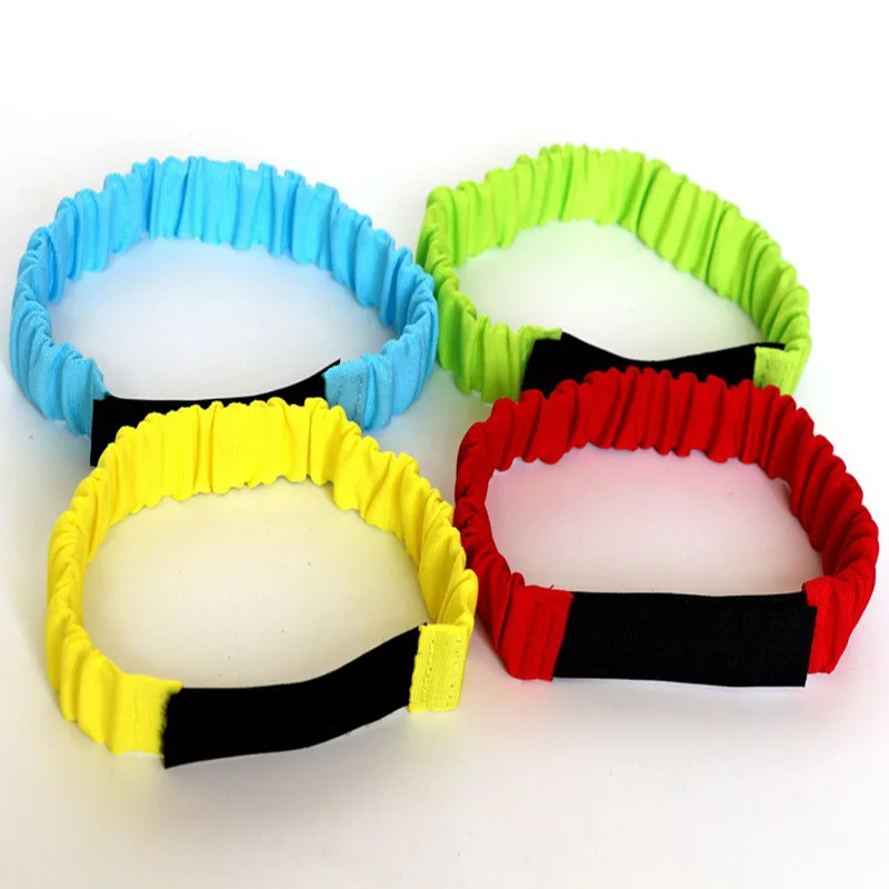 8 шт. ремешки для гонок на ногах эластичная веревка галстука реле открытом