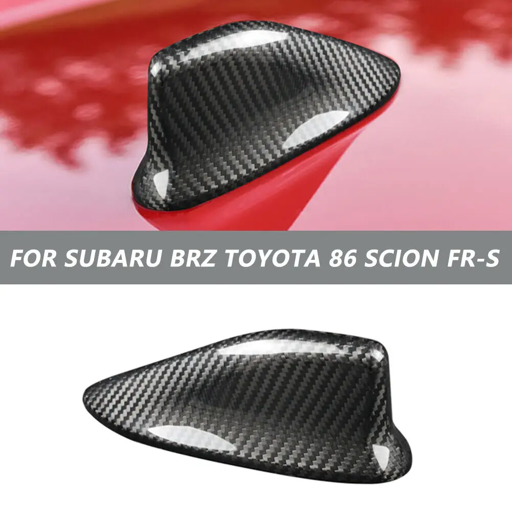 

Carbon Fiber Roof Shark Fin Antenna Cover For Subaru BRZ Toyota 86 Scion FR-S