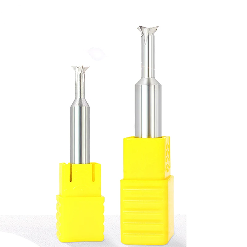 1PCS Tungsten Steel Alloy CNC Machine Tool Dovetail Groove Milling Cutter 45 60 Degrees 3.0/4.0/5.0/6.0