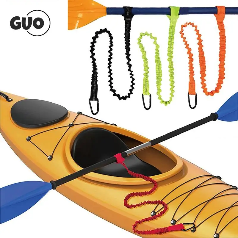 1 шт. Регулируемый эластичный поводок для Каяка с безопасным крючком, Спиральный шнур, шнур, веревка, аксессуары для гребли, лодки 1 шт. Регулируемый эластичный поводок для Каяка с безопасным крючком, Спиральный шнур, шнур, веревка, аксессуары для гребли, лодки