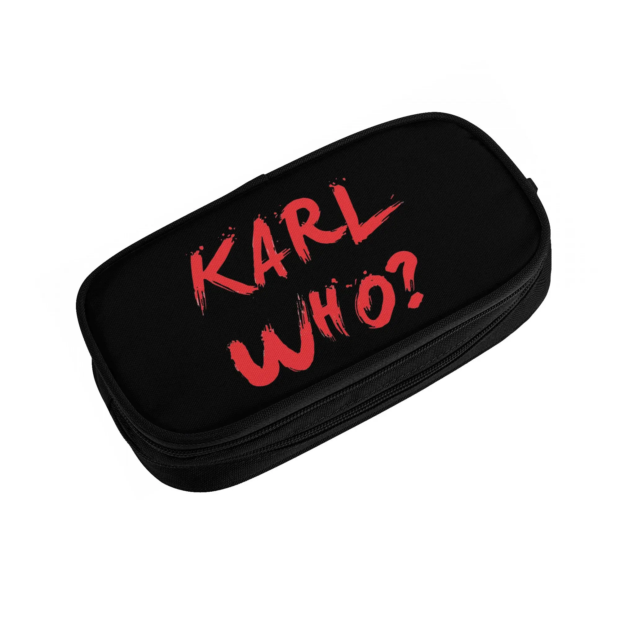 Фото Милые пеналы K-Karl W-Who для девочек и мальчиков, вместительные, для школьников, для канцелярских принадлежностей №2