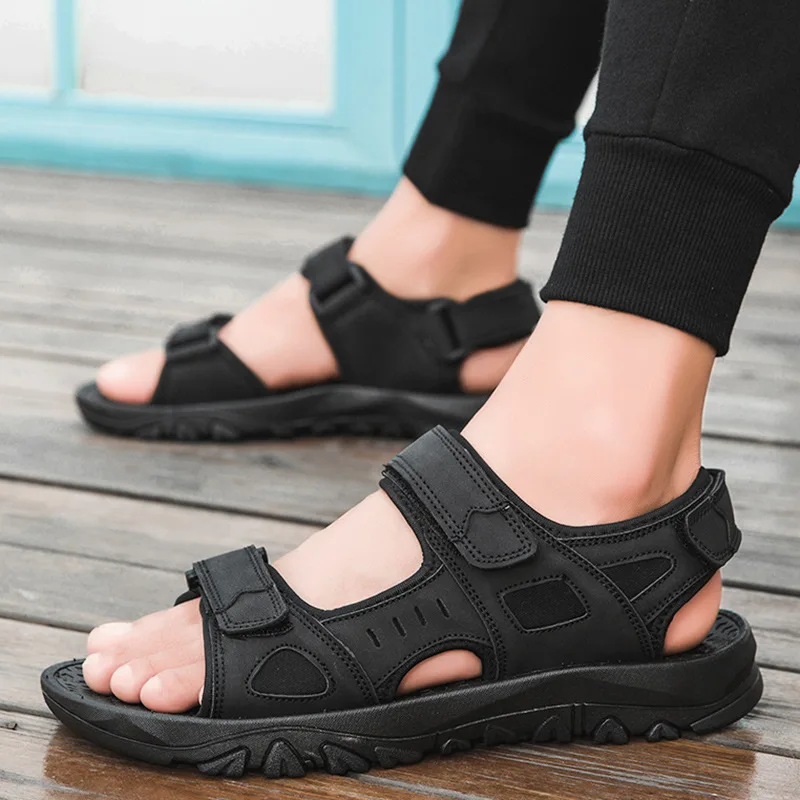 

Outdoor Casual Beach Shoes Summer Men's Comfortable Breathable Large Size Sandals Fashion All-match Anti Skid Sports Sandals