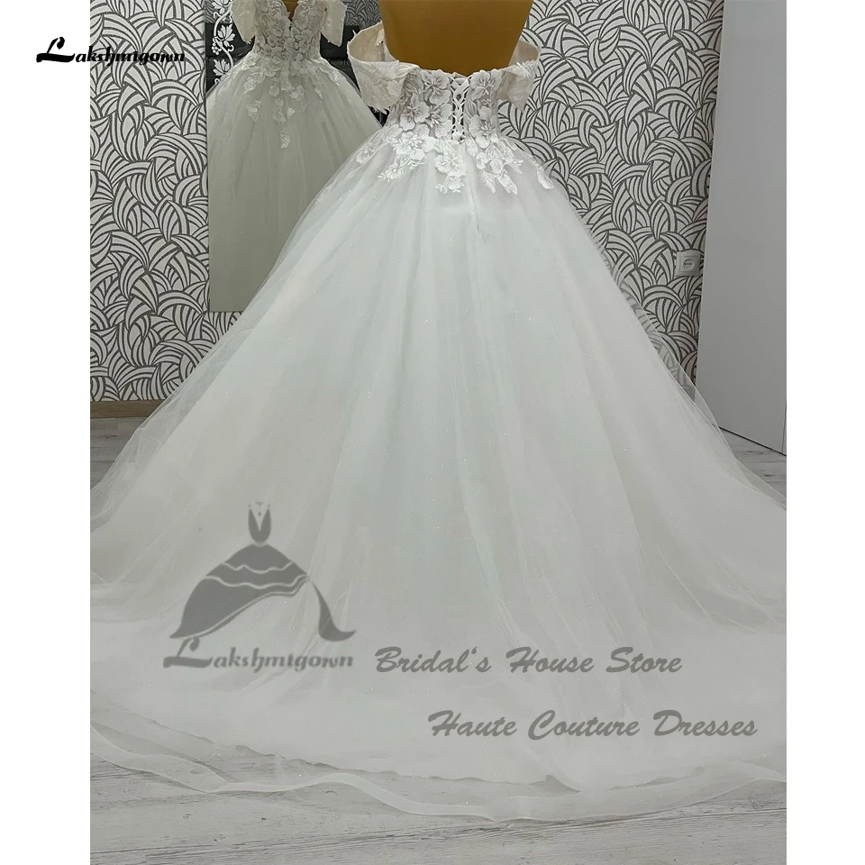 Lakshmigown женское пляжное свадебное платье принцессы с открытыми плечами 2024 Vestidos