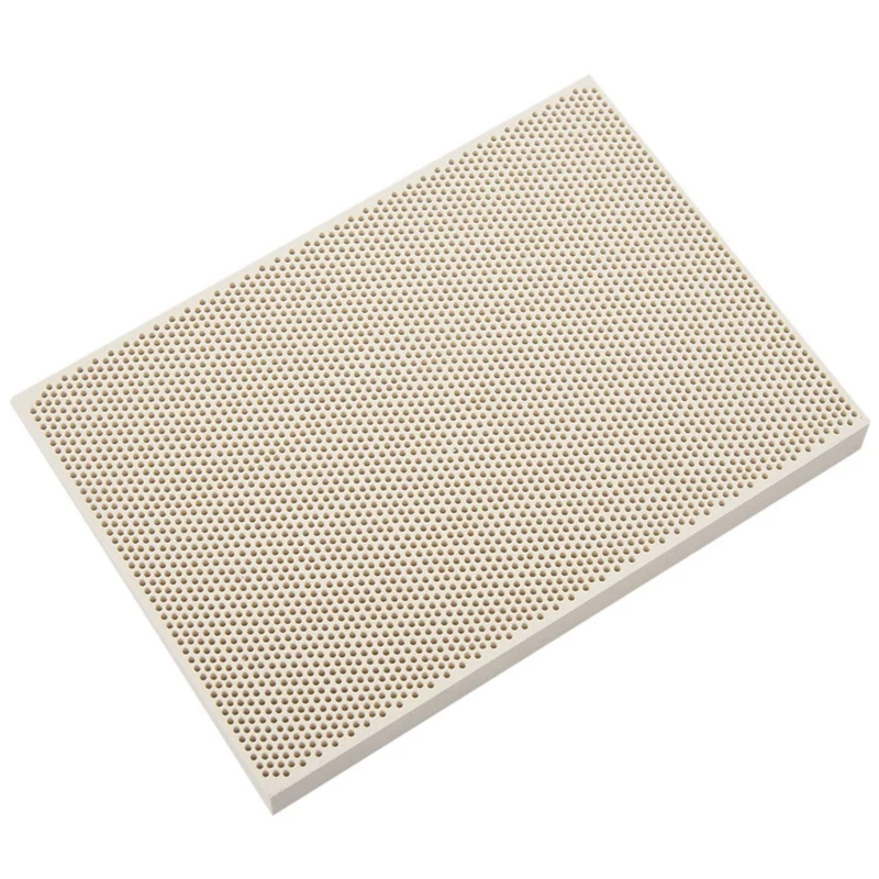 

8X Ceramic Honeycomb Soldering Board Heating For Gas Stove Head 135X95x13mm New