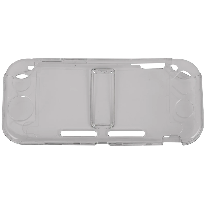 

RISE-Crystal Transparent Case Protective Cover Environmentally Friendly PC Skin Fit For Nintendo Switch Lite Bracket Function