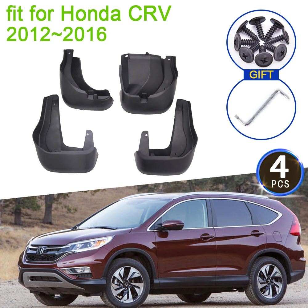 

For Honda CRV CR-V CR V 2012 2013 2014 2015 2016 Mudguards Fender Flare Mud Flaps Guard Splash Fenders Car Wheel Accessories