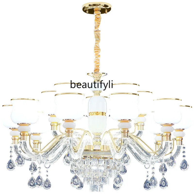 

LBX Lamp Lamp in the Living Room Luminous Lamp Arm Crystal Chandelier Crystal Lamp