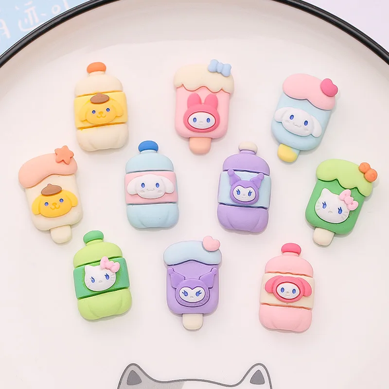 Sanrio бутылка для напитков ледяная искусственная зернистая смола ювелирные