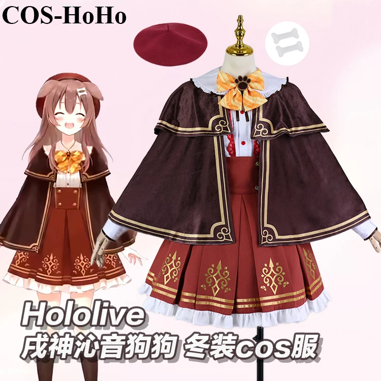 

Косплей-хохо аниме Vtuber Hololive Inugami Korone милый костюм для игры на день рождения униформа косплей костюм Хэллоуин женский наряд для вечеринки