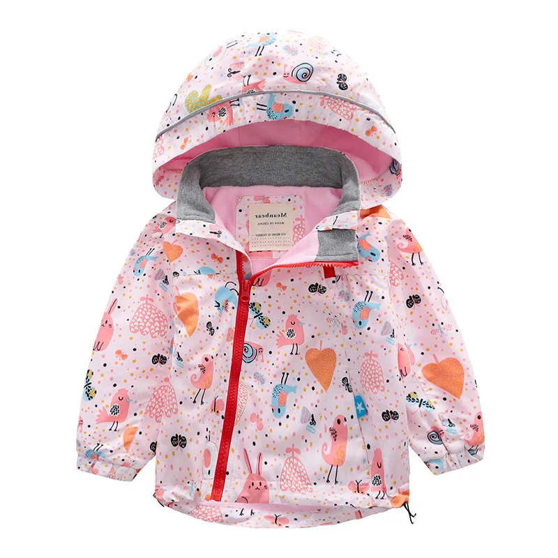 

Kids Warm Windproof Coat 2022 Girls Boys Winter Jacket Children Windbreaker Rainbow Fleece Hooded Outerwear for 2 4 5 6 8 Years