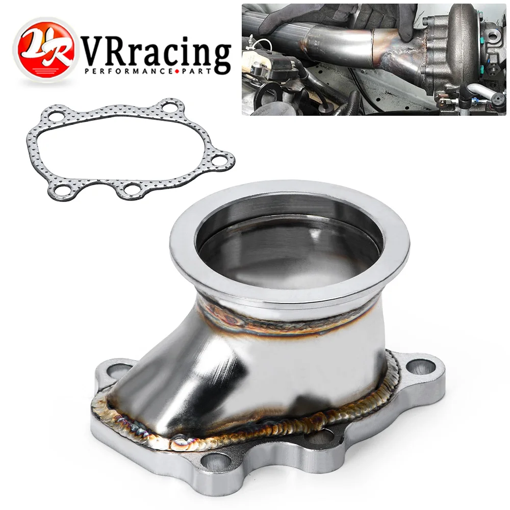 VR RACING- Stainless Steel Adapter for T25 T28 GT25 GT28 2.5