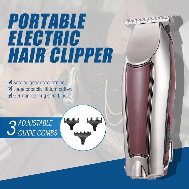 

Portable Electric Hair Clipper Professional Hair Trimmer Electric Hair Cutting Machine Safety Razor Beard Shaving Tool Dropship