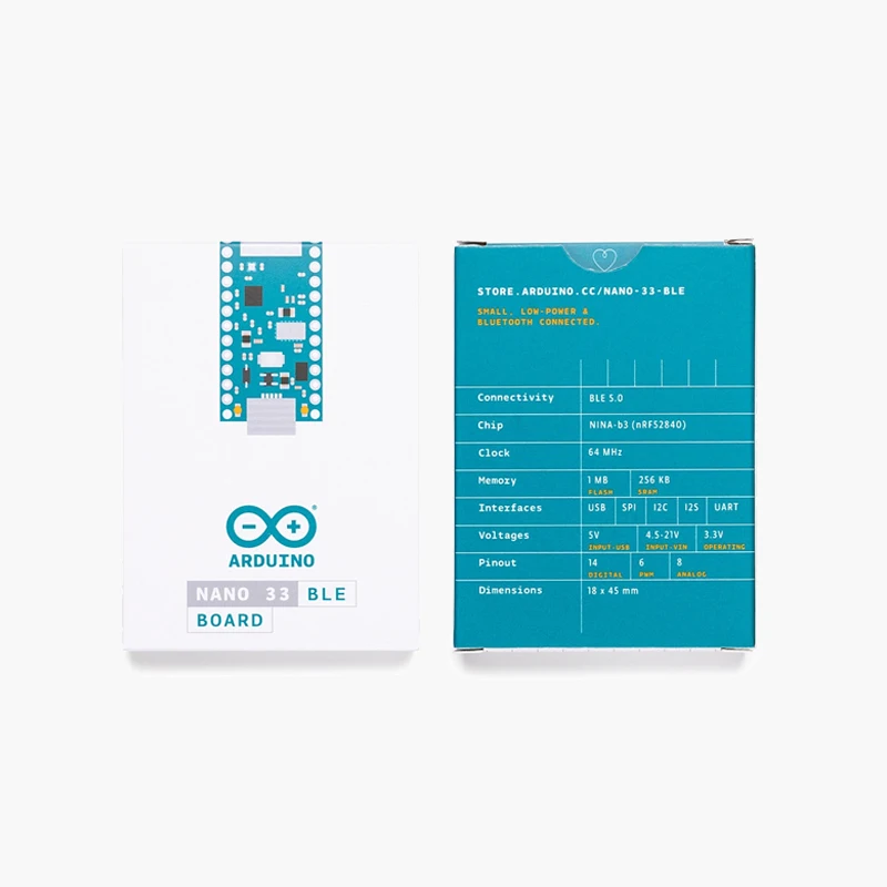 Arduino Nano 33 BLE DEV-15588 Плата разработки Bluetooth оригинальный микроконтроллер ABX00030 nRF52840