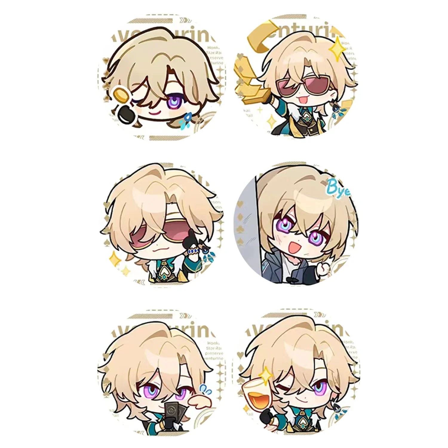 Аниме Honkai: звезда рельс авантюрин косплей милые руки ledger подарки Декоративные