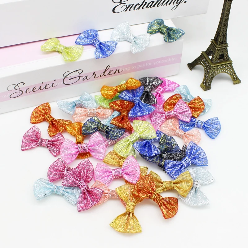 50 шт./лот лента с бантом 3 5 см ручной работы для домашней свадебвечерние украшения