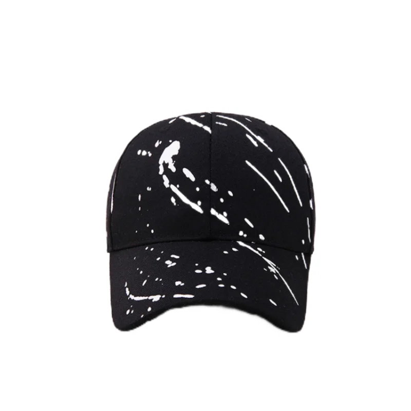 Бейсболка для мужчин и женщин Повседневная Уличная шляпа с граффити козырьком
