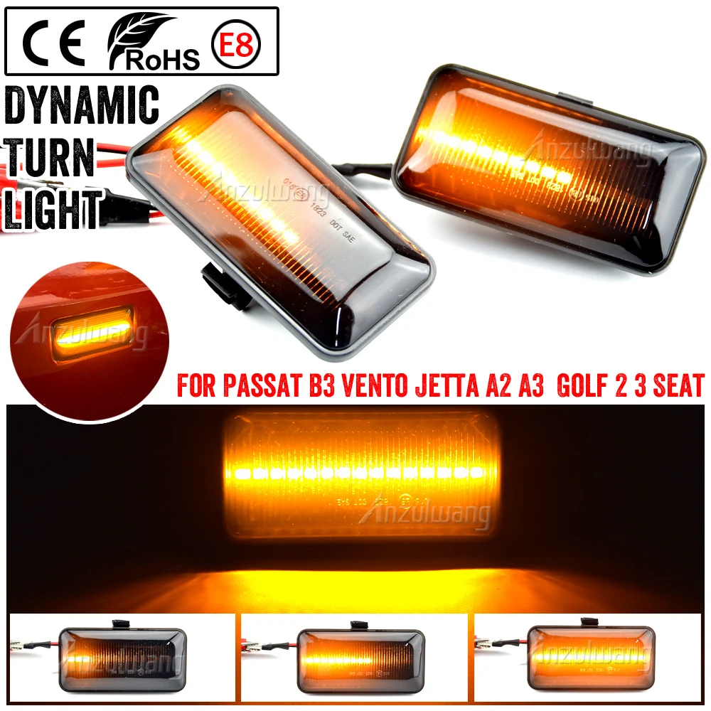 

2 шт., поворотники для VW Golf 2 3 Passat B3 Vento Jetta A2 A3 Seat Ibiza 2 Cordoba 1