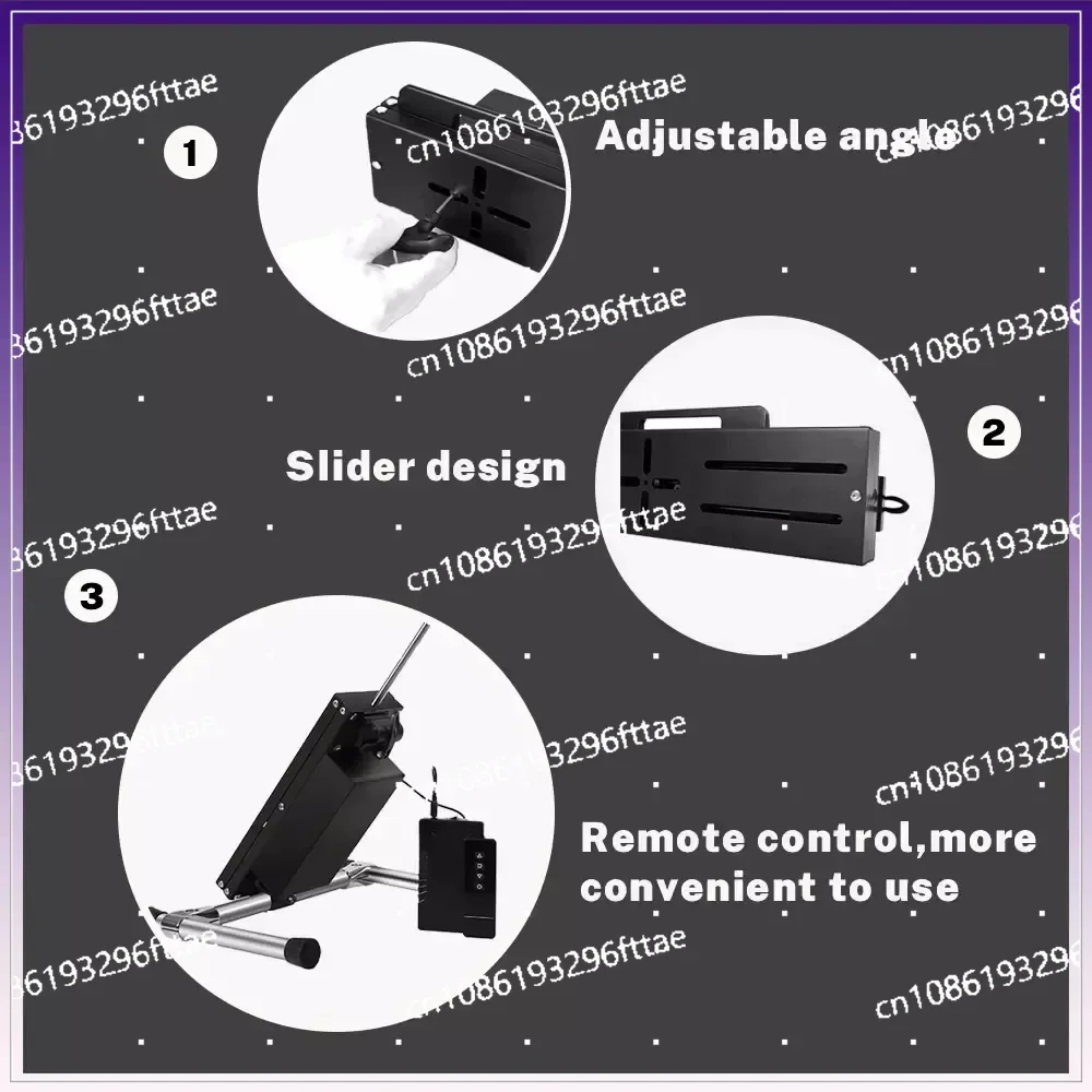 Новый регулируемый ход 30-90 мм радиочастотный пульт дистанционного управления из