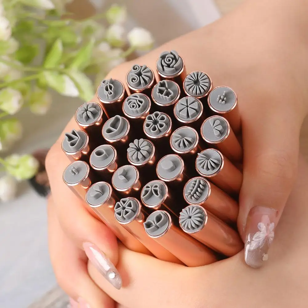 26 шт./компл. набор ручек для дизайна ногтей ручка с рисунком бабочки граффити