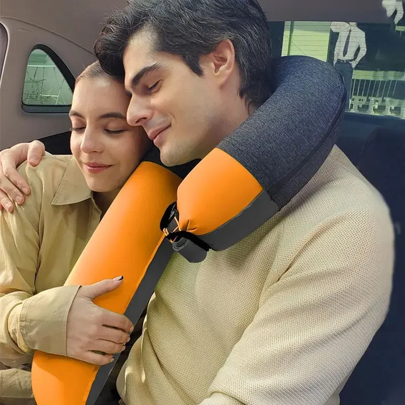 Naturehike U-образная надувная подушка для путешествий многофункциональная