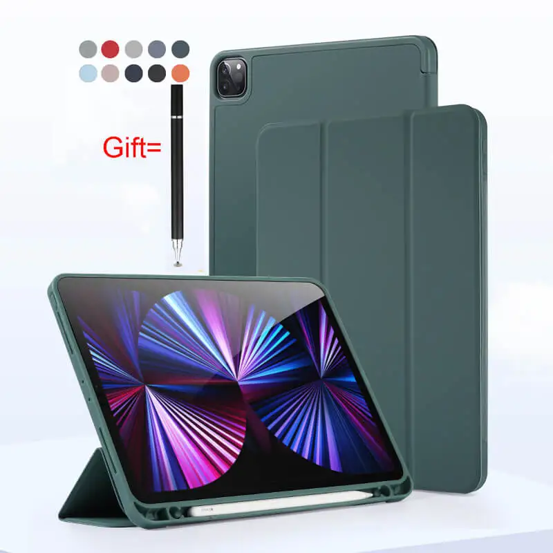 

For iPad 10th Generation Case A2757 Folding Cover Funda Tablet For Apple iPad 10.9 Pro11 /12.9 inch 2022 Case With Pencil Holder