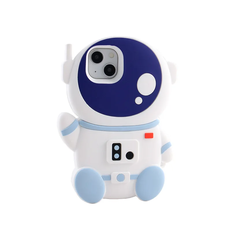 

Astronaut Phone Case for Iphone 14 Pro Max Case Anti-falling Adhesive Cartoon Cover