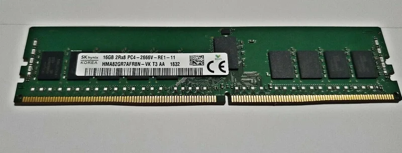 

RAM R240 T140 T340 T3630 R3930 Memory 16G DDR4 2666V ECC UDIMM