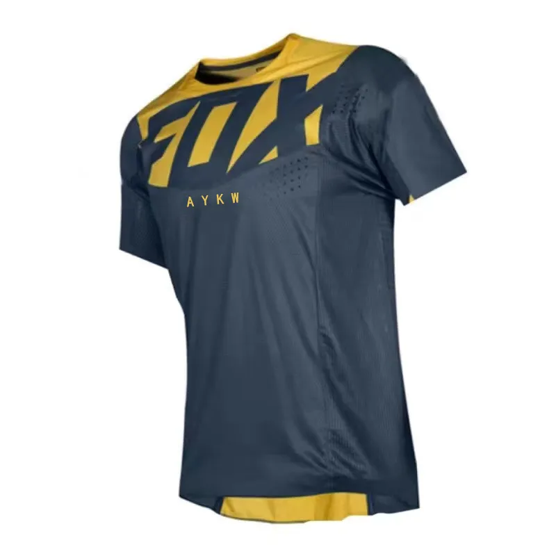 Фото Джерси Aykw для мотокросса Fox Camiseta Para Montar En De Montaña Todoterreno Nspexcel Джерси Ciclismo Hombre Велосипедный трикотаж Canyon №3