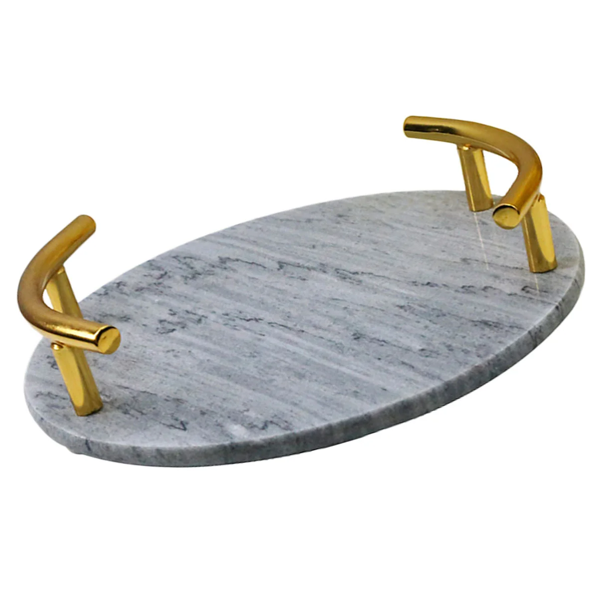 

Luxury Marble Tray Fashion Cake Display Tray Party Dessert Plate with Handle
