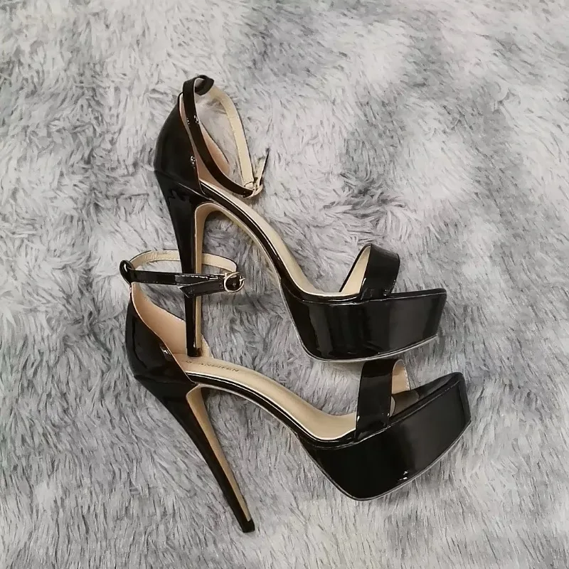 LOSLANDIFEN/женские сандалии пикантные вечерние свадебные туфли на высоком каблуке 14