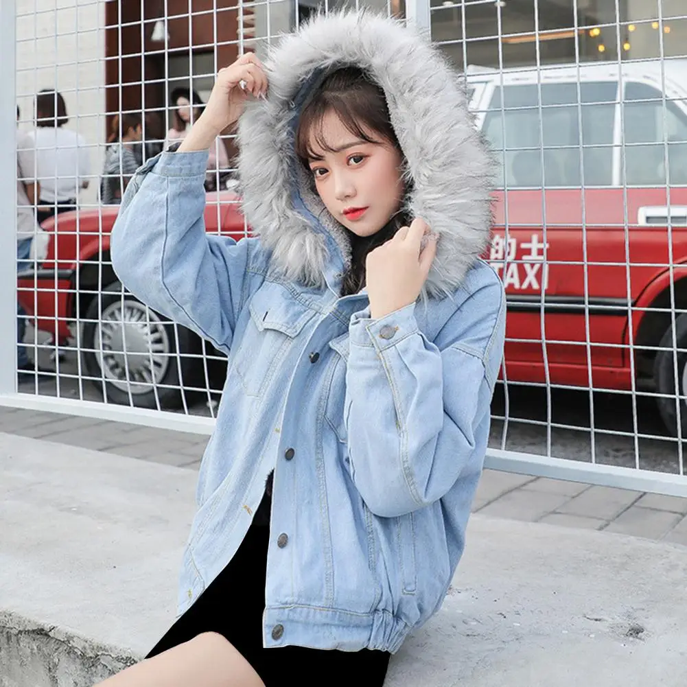 Женское зимнее пальто плюшевая зимняя женская куртка с пушистым капюшоном