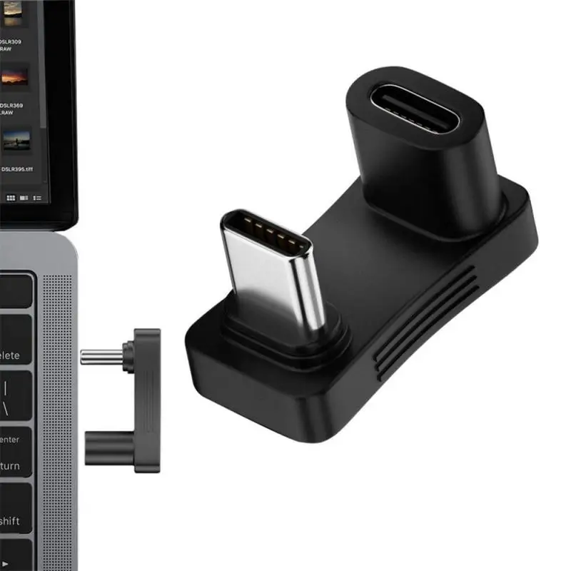 

2 In1 Male To Female U Type USB C Converter Adapter For Steam Deck Right Angle 90 Degree USB 3.1 Type C Adapter Upgraded