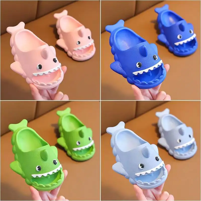 

Летние Новые поступления, детские шлепанцы с рисунком, пляжные тапочки для маленьких мальчиков и девочек, домашние тапочки, обувь для детей