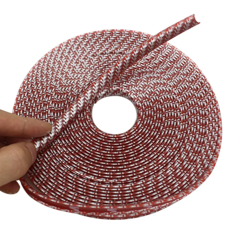 

Carbon fiber Tire Rim Decorative Strip Reduce Scraping Protective Guard Tape Wheel Rim Trims Anti-Collision Ring