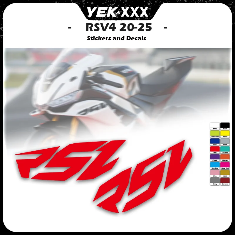 Для Aprilia RSV4 1100 X Trenta EX3MA 1000 2020-2025 наклейка на обтекатель крылышка-полые