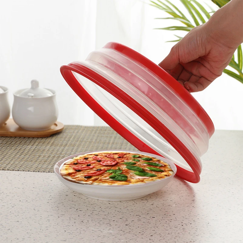 

New Microwave Oven Plate Cover For Food Silicone Professional Microwave Food Anti-Sputtering Cover Kitchen Accessories