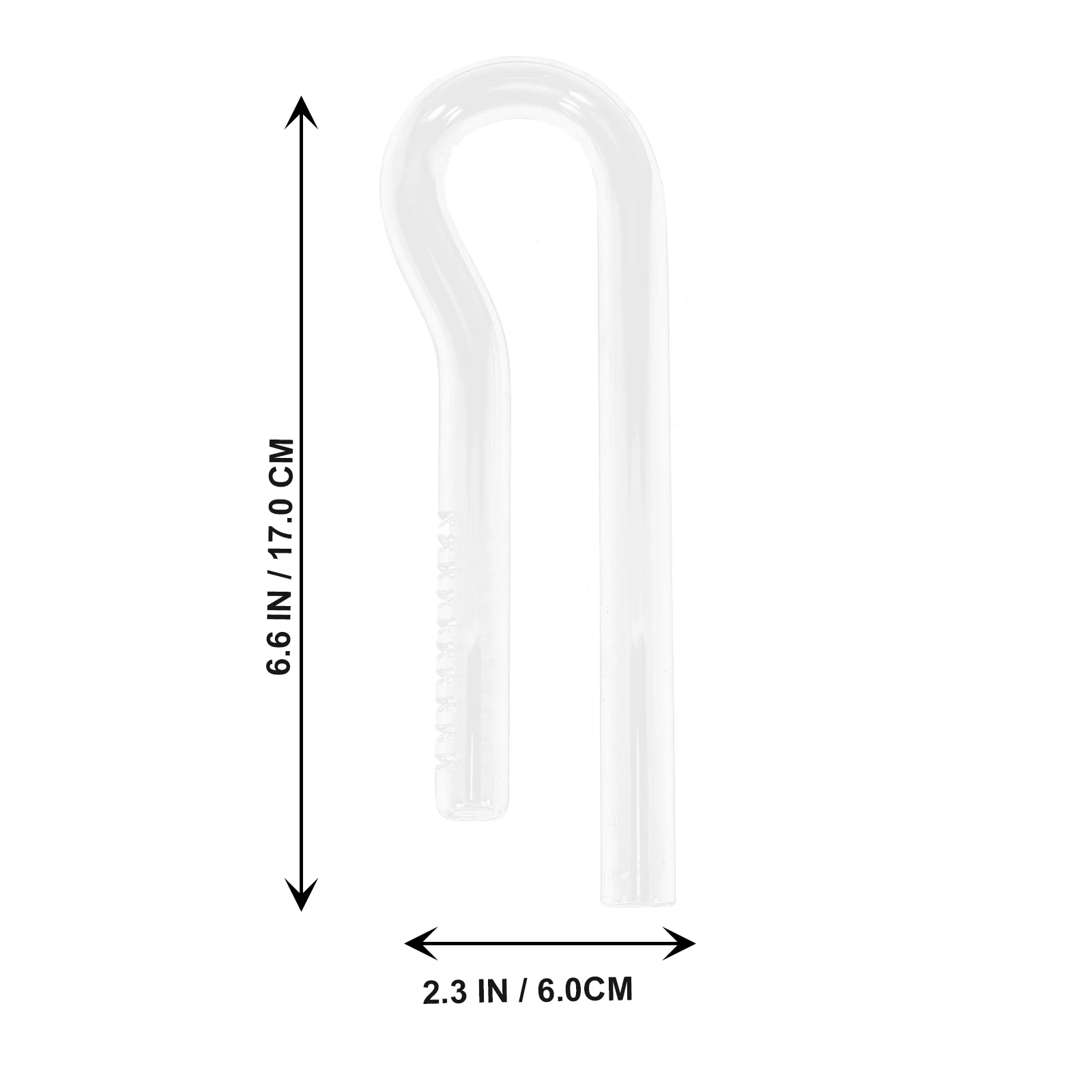 

1pc Glass Inlet Hose Glass Inlet for Aquarium Tank