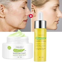 retinol anti wrinkle face cream eye serum anti aging set lifting firming whitening brighten skin care korean products cosmetic