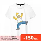 Мужская футболка хлопок Гомер симпсон
