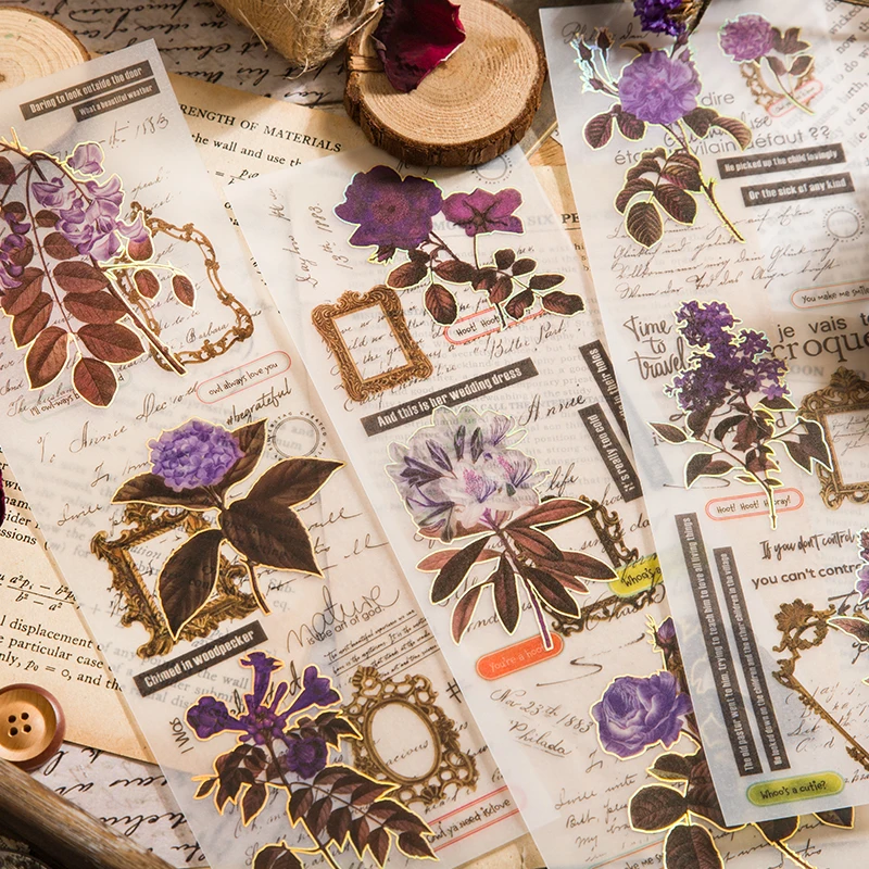 

20 упаковок, золотые цветы и листья розы