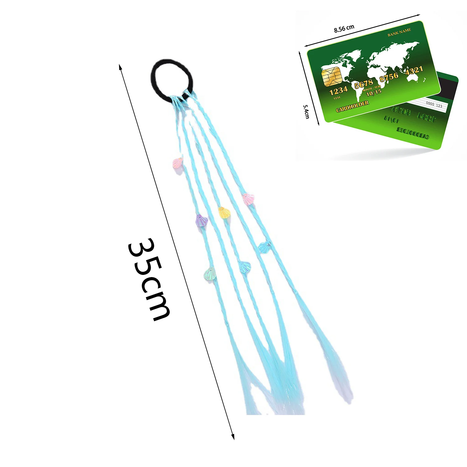 Рисунок 6 - Детская плетеная резинка для волос