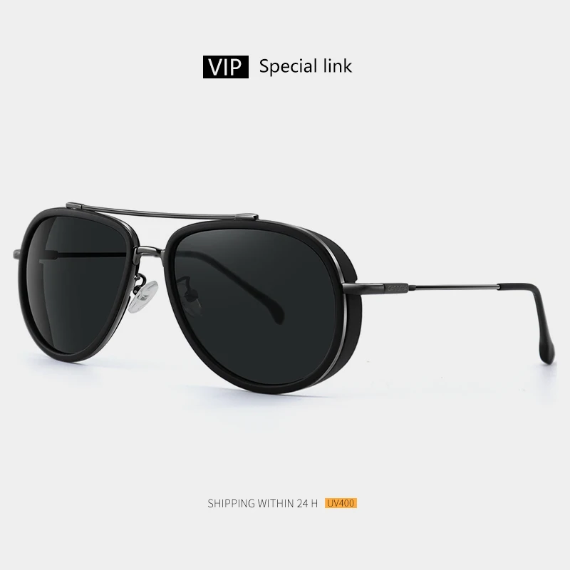 

Vip Sunglasses Metal Vintage Pilot Sun Glasses Designer V38