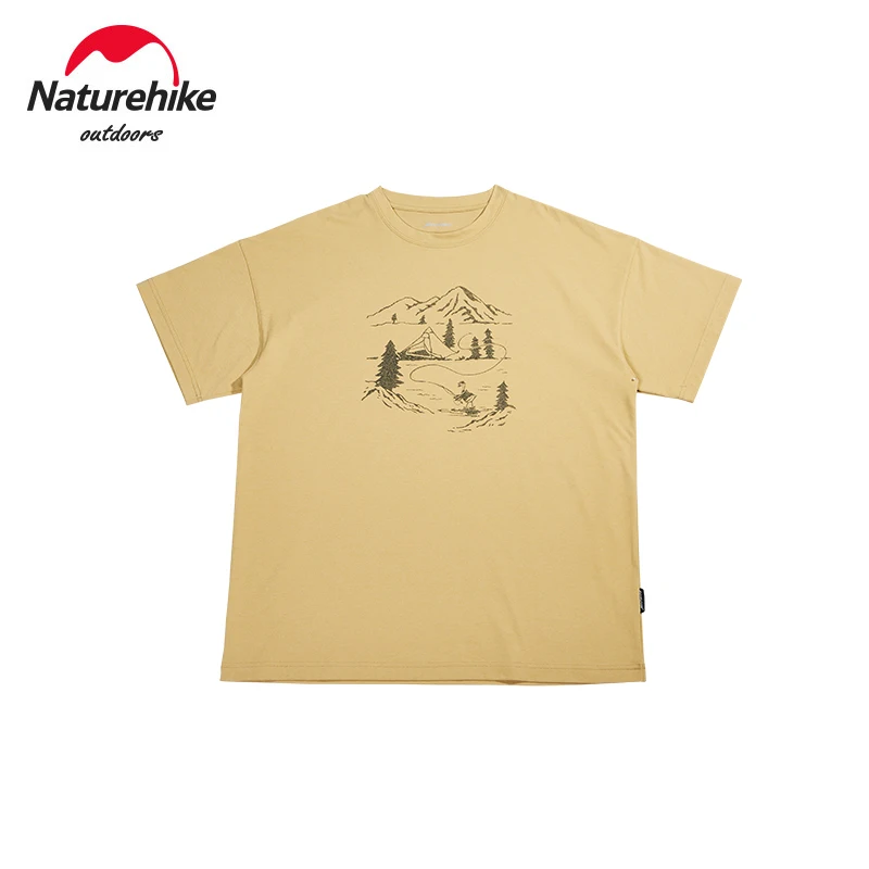 Naturehike мужские футболки для пешего туризма альпинизма кемпинга быстросохнущая