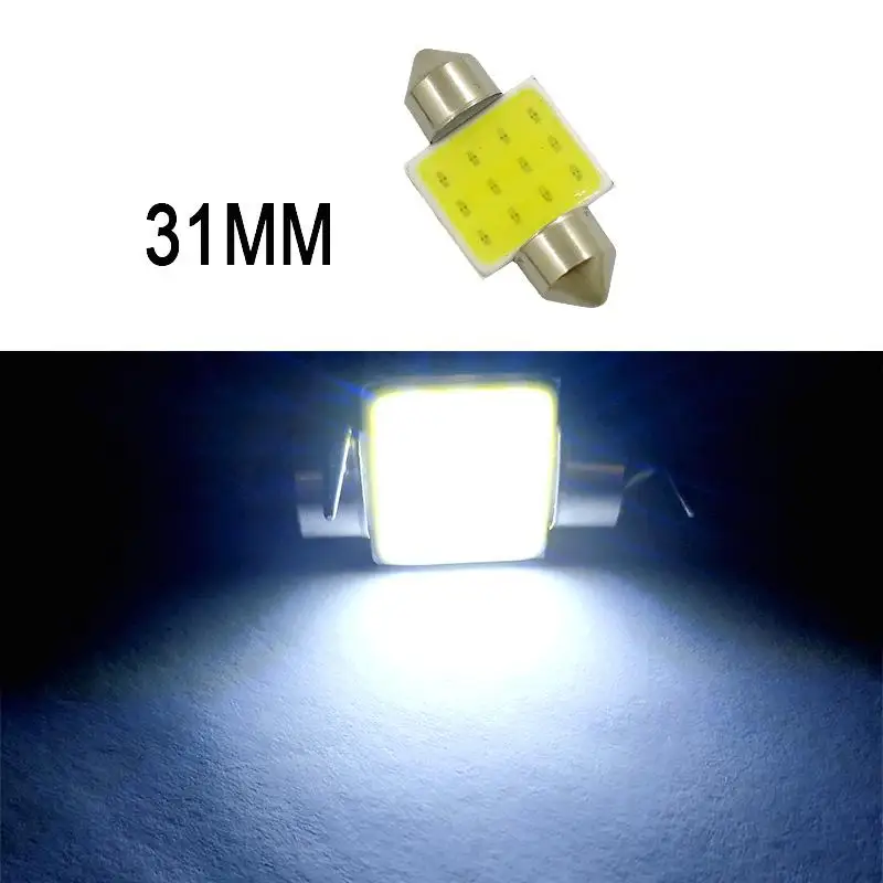 

Car Led Reading Light Double-pointed Cob Roof Light License Plate Light Carriage Light 31mm/36mm/39mm/41mm