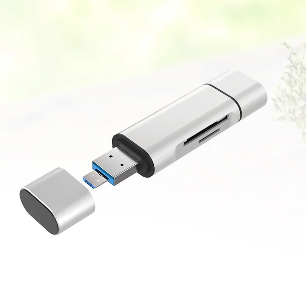 

Reader Usbadaptertype Memory Microhub Dual Port Slot Portable Multi Media External