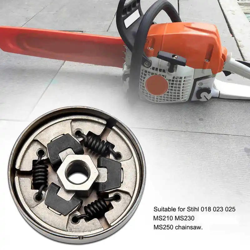 

Sprocket Clutch Kit Fit for Stihl 018 023 025 MS210 MS230 MS250 chainsaw Gardening Tool