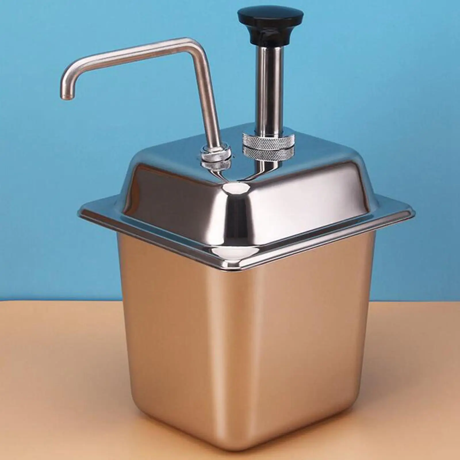 

Removable Sauce Dispenser Pump Condiment Dispensing Tool Flexible Heads Sauce Squeeze for Buffet