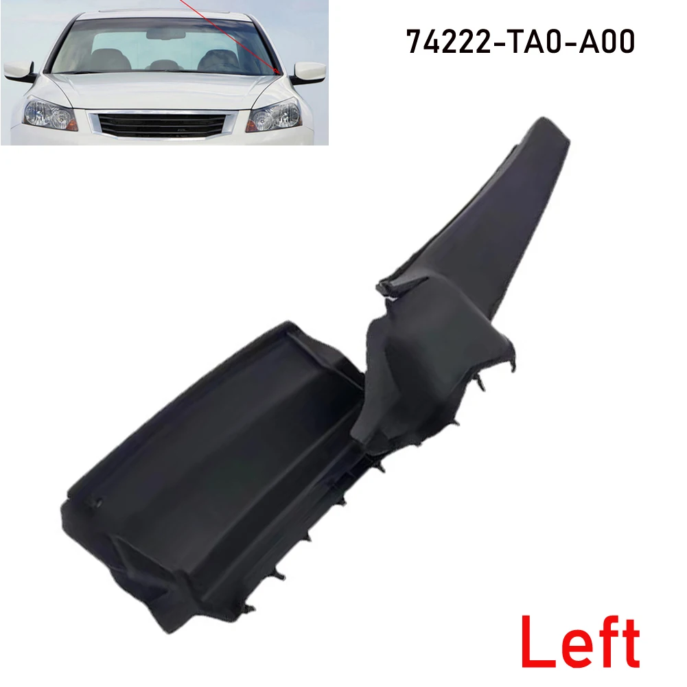 

Brand New Engine Bonnet Hinge Cover Plastic74222TA0A00 Replacement 1 Pcs Car Accessories Durable For HONDA Left
